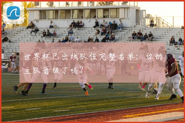 世界杯已出线队伍完整名单：你的主队晋级了吗？