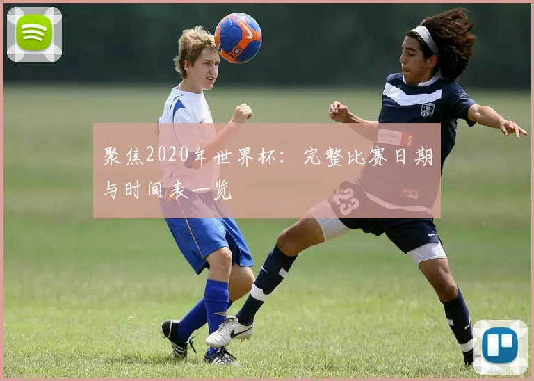 聚焦2020年世界杯：完整比赛日期与时间表一览